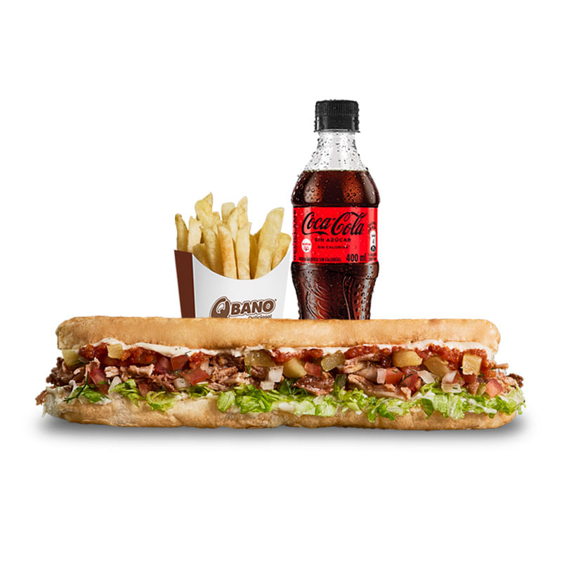 Sándwich al Pastor Sandwich Qbano Haz tu pedido online